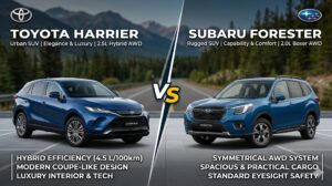 Toyota Harrier VS Subaru Forester